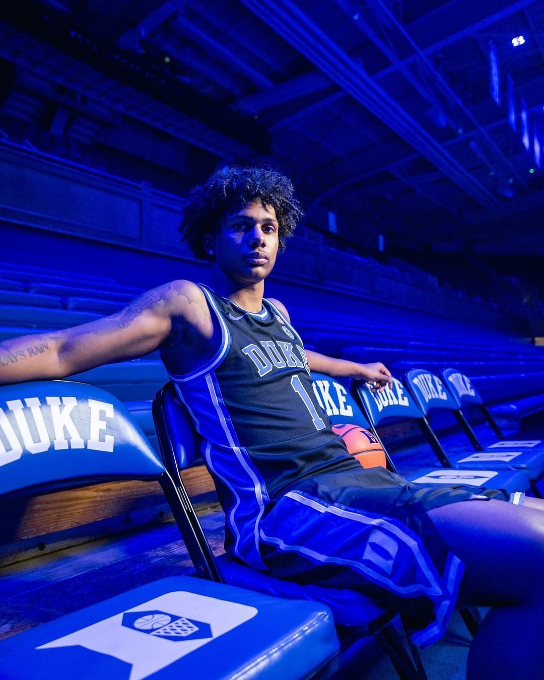 Lewis shares snaps from latest visit to Duke Blue Devils - Image via Instagram/acadenlewis