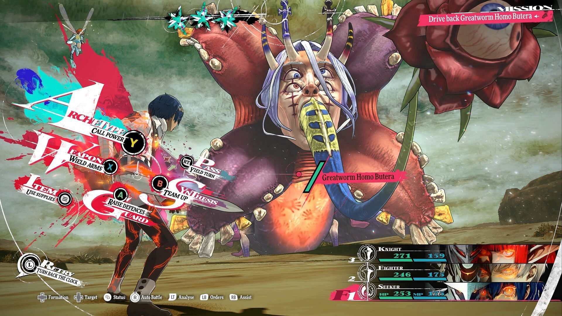 Synthesis abilities can be devastating if used right (Image via Atlus)