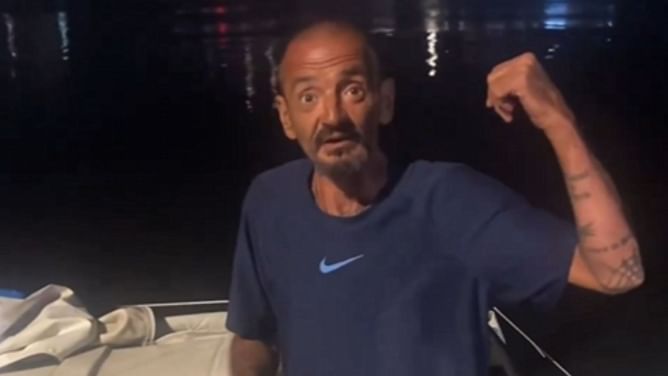 Lieutenant Dan provides update after surviving Hurricane Milton in a sailboat stuck in the Tampa Bay