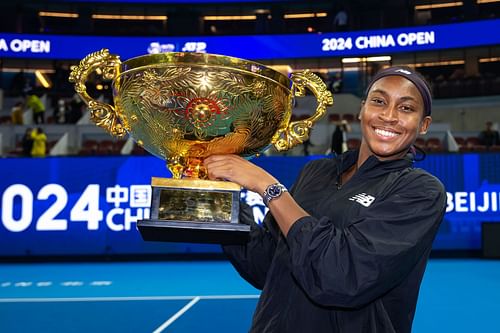 Coco Gauff will be seeded third at the 2024 China Open (Photo: Getty)