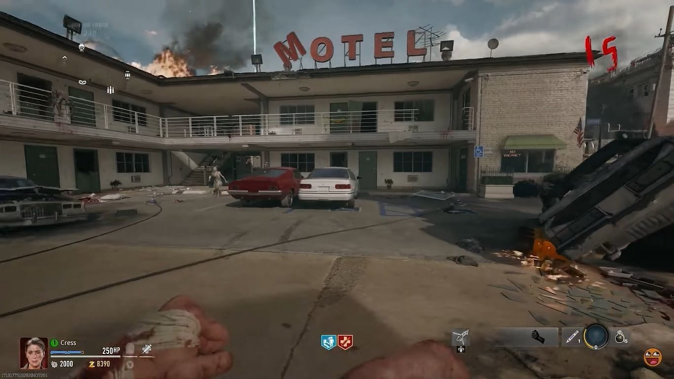 The motel in Liberty Falls(Image via Activision||Youtube/@MrRoflWaffles)