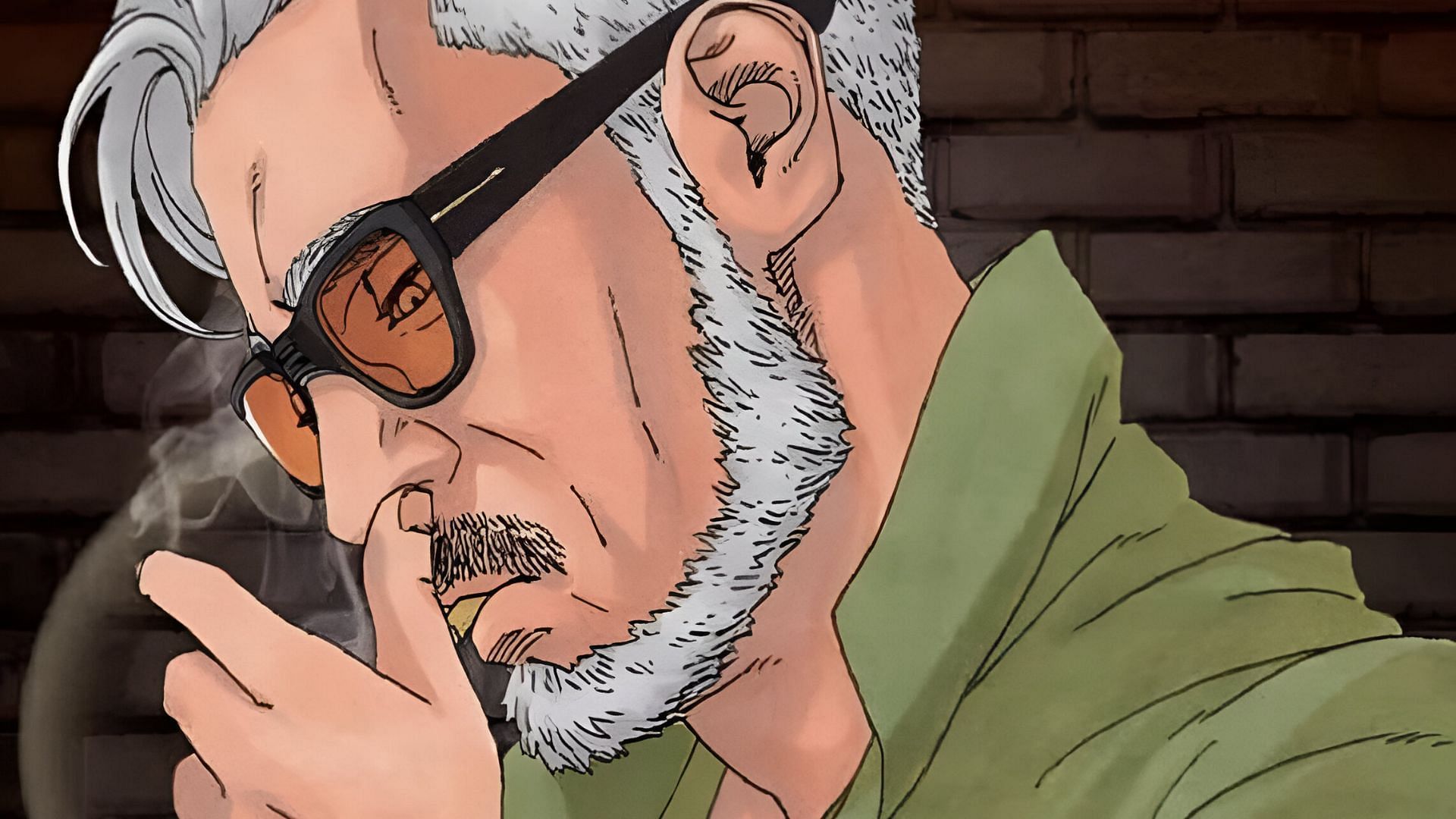 Amado Sanzu as seen in the manga (Image via Shueisha)