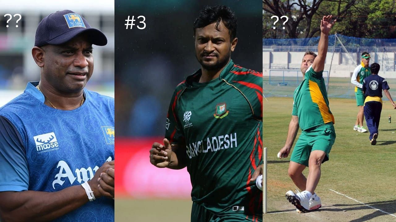 Sanath Jayasuriya, Shakib Al Hasan, and Jacques Kallis are among the greatest ODI all-rounders (Image Credits: Getty) 