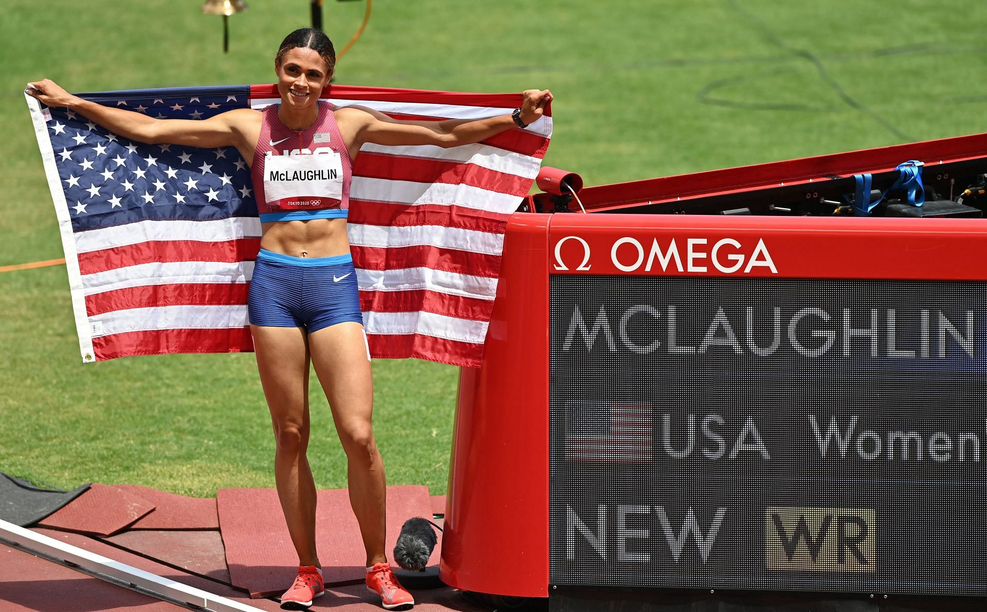 Sydney McLaughlin-Levrone at the Tokyo Olympics [Image Source : Getty]