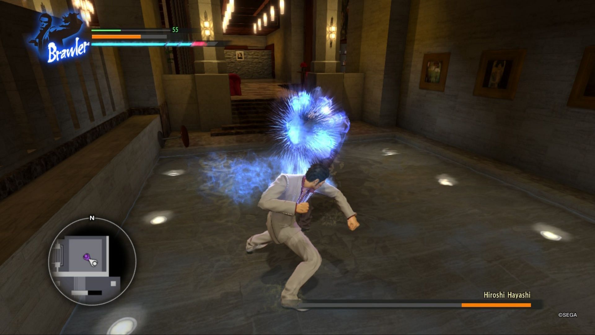 There&#039;s no end to the punks you can pummel in Kiryu&#039;s first adventure (Image via SEGA)