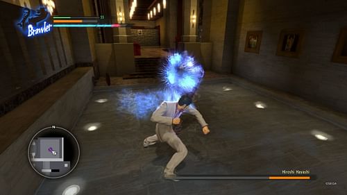 There's no end to the punks you can pummel in Kiryu's first adventure (Image via SEGA)