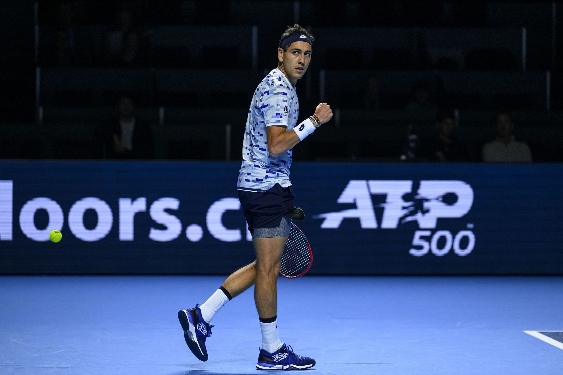 Alejandro Tabilo at the Swiss Indoors 2024. (Photo: Getty)