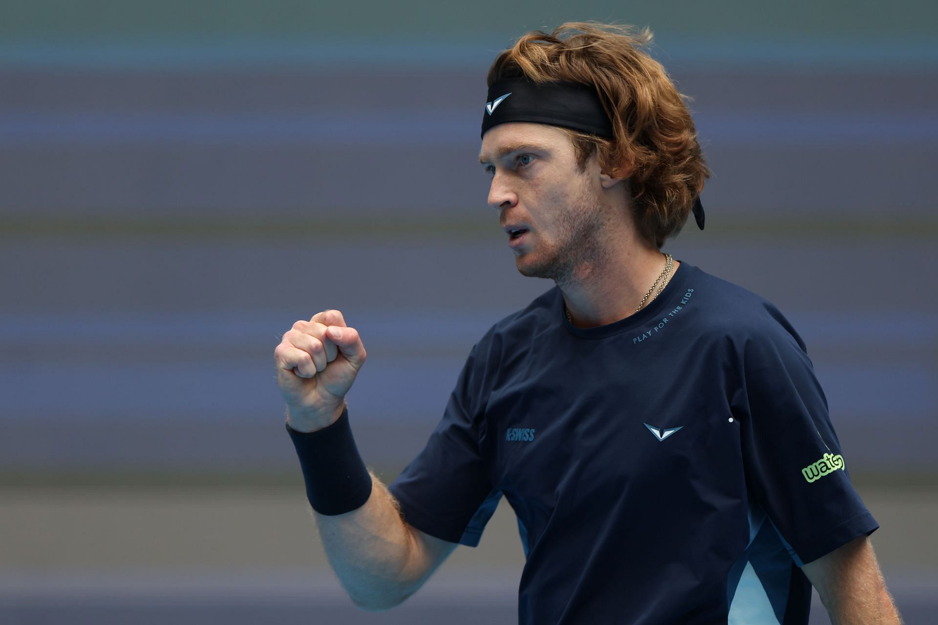 Andrey Rublev at the China Open 2024. (Photo: Getty)