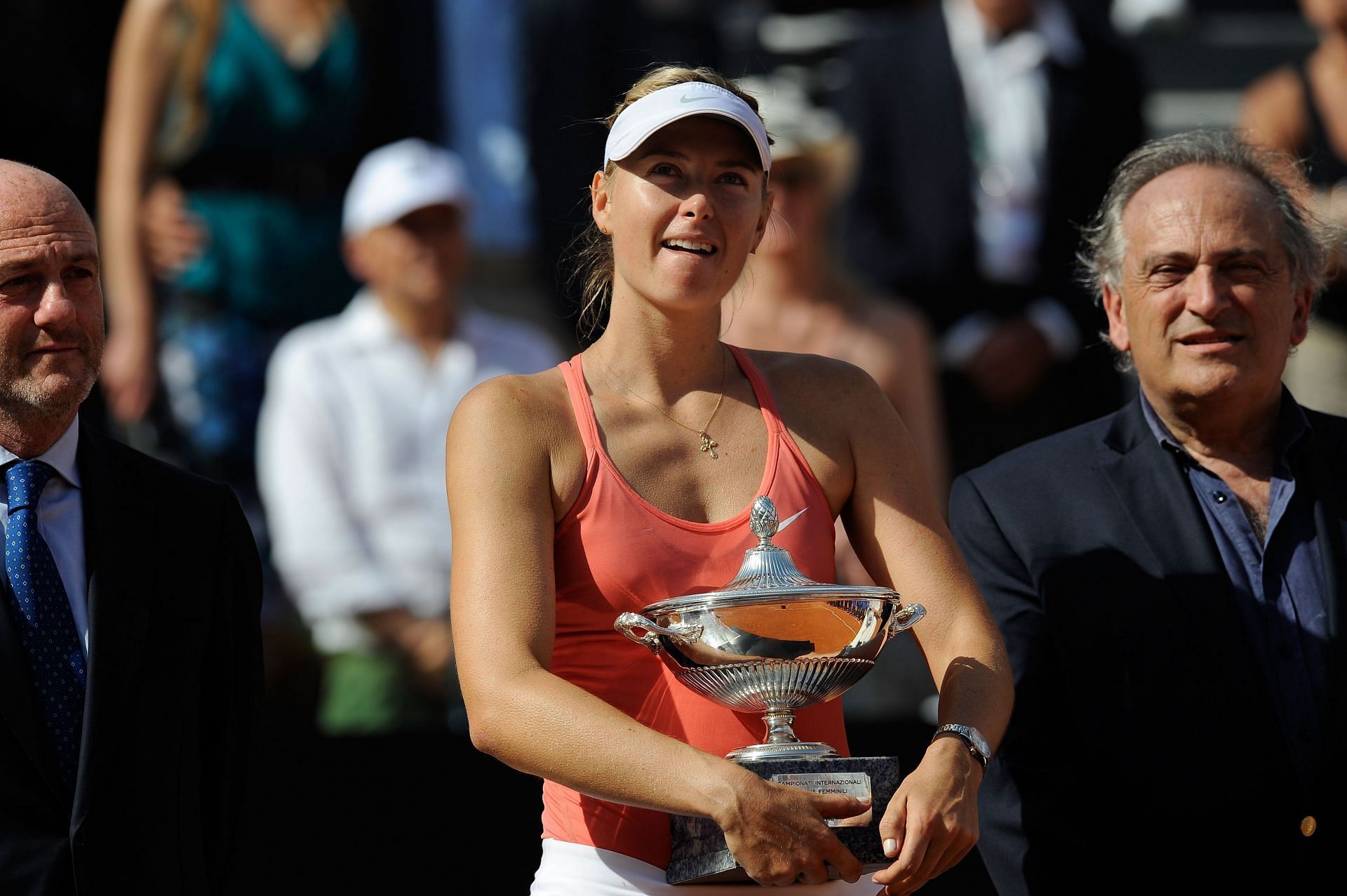 Maria Sharapova at the Italian Open 2015. (Photo: Getty)