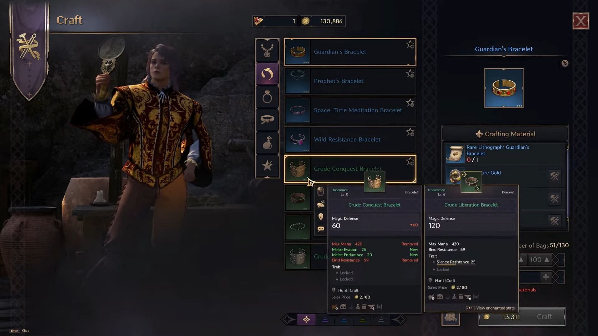 Salvage items to get crafting materials (Image via NCSOFT|| YouTube/The Bloody Point)