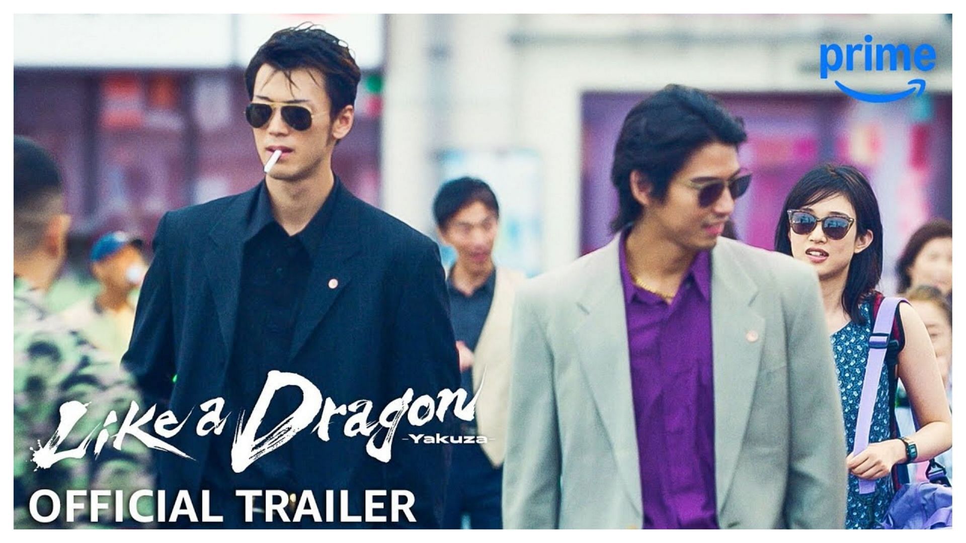 Like a Dragon: Yakuza premiers on October 24 (Image via Amazon Prime)