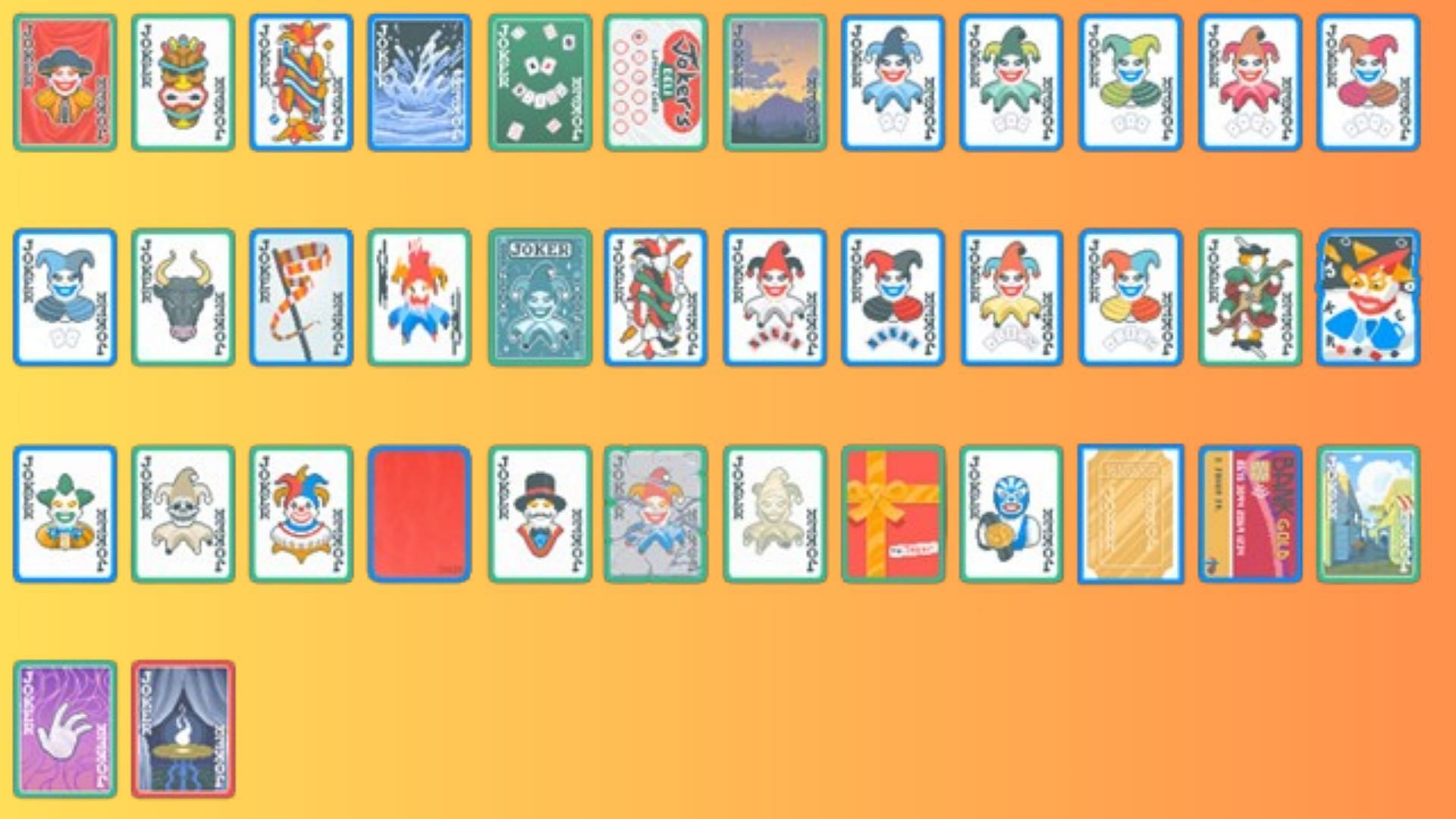 The C tier cards in Balatro (Image via Playstack)