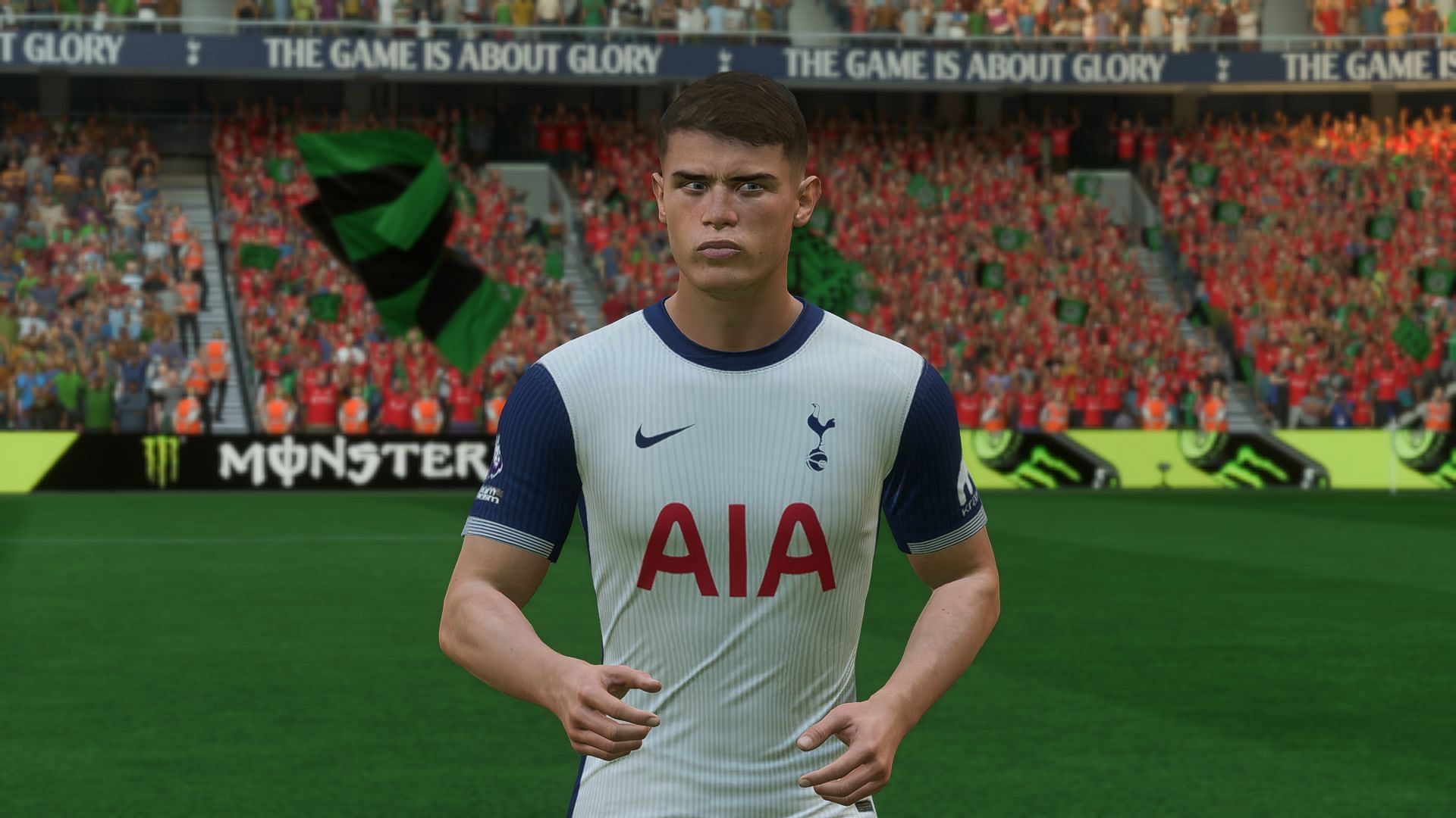 Micky van de Ven as seen in the game (Image via EA Sports)