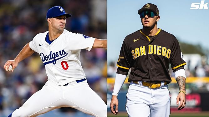 Watch: Jack Flaherty drops the F-bomb on Manny Machado after strike out as tensions rise during Dodgers vs Padres game