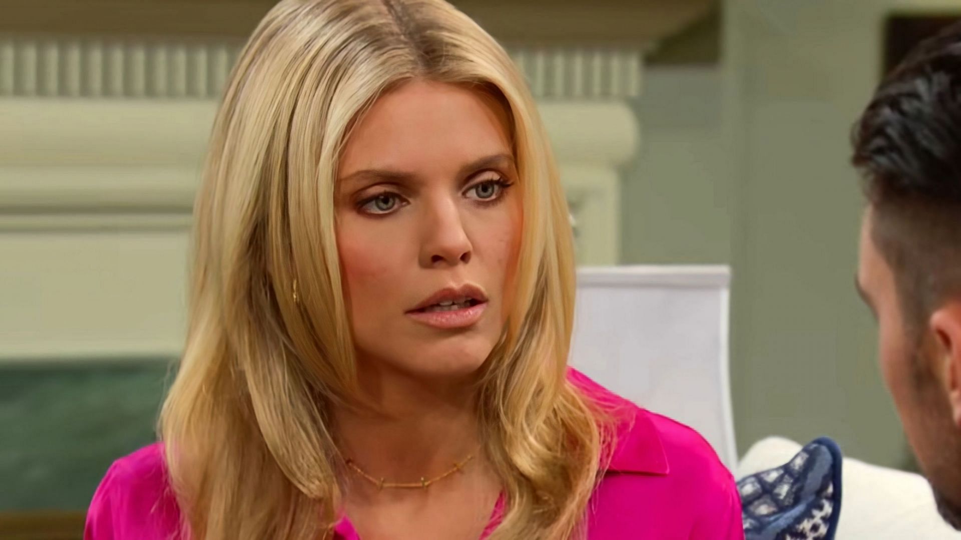 Abigail in a still from Days of Our Lives 