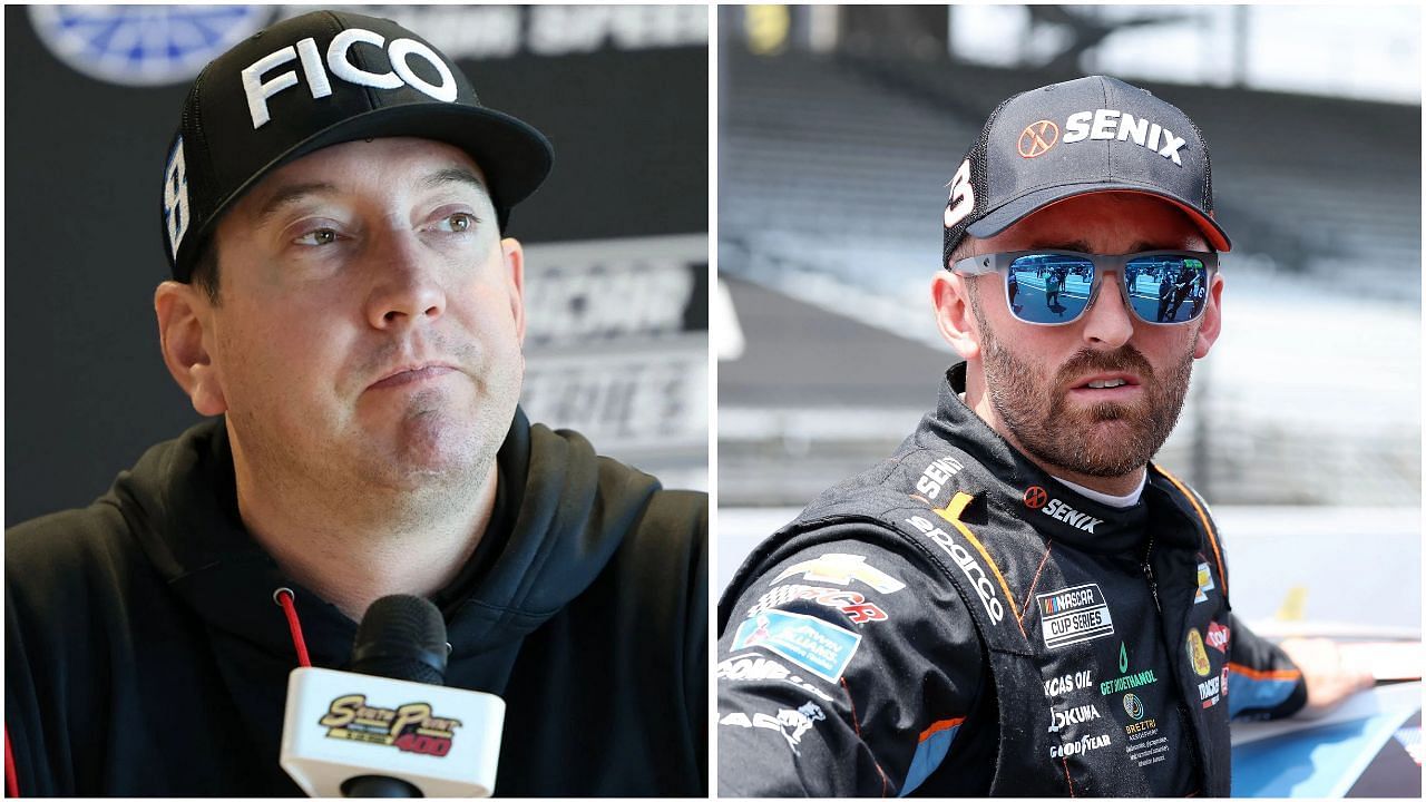 Richard Childress Racing drivers Kyle Busch (L) and Austin Dillon (R)  Source: Getty, Imagn)