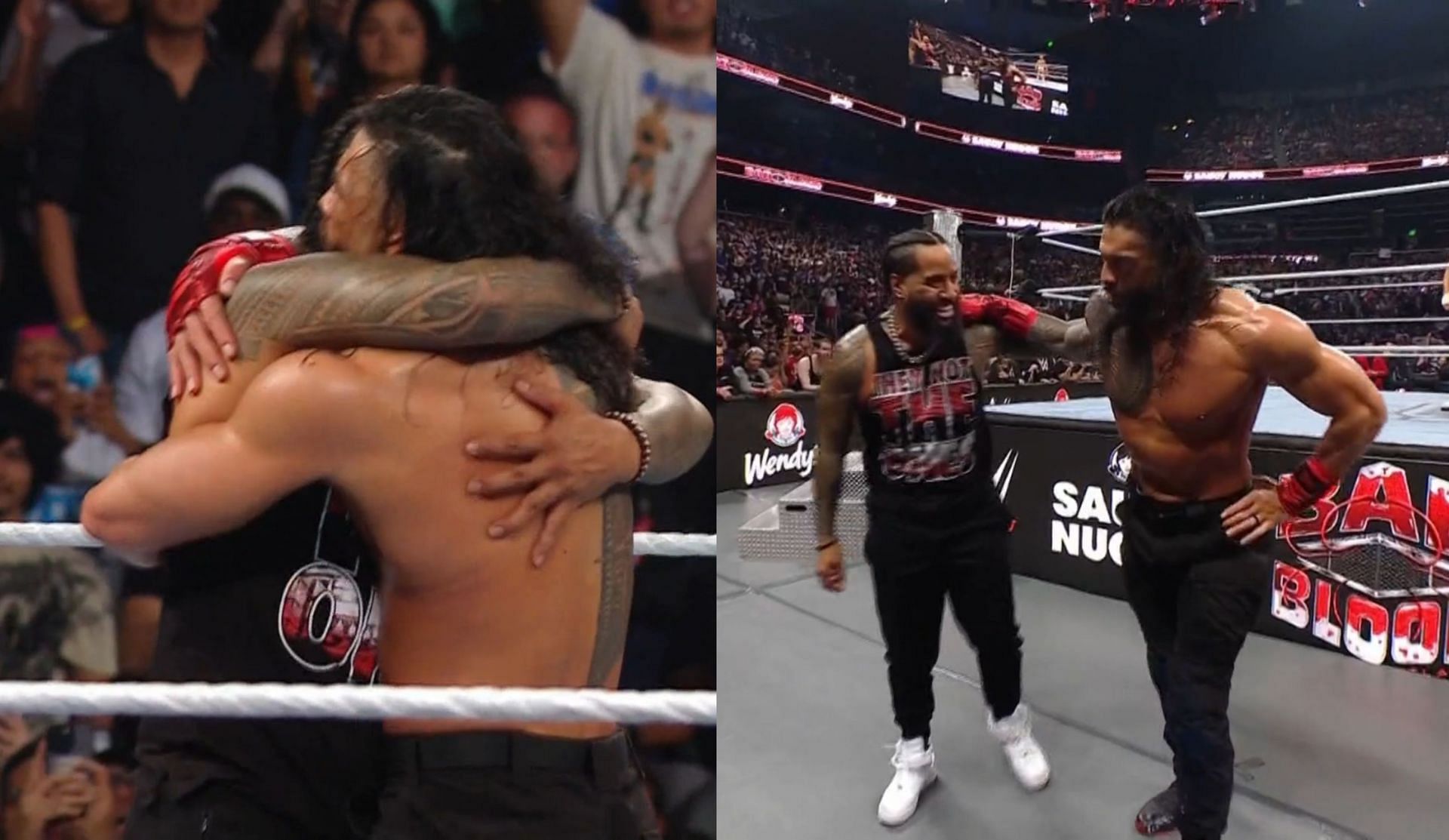 Jimmy Uso Return WWE: 16,092 फैंस के सामने Roman Reigns का अपने भाई से हुआ रीयूनियन, WWE Bad Blood में मिले गले और छलके आंसू