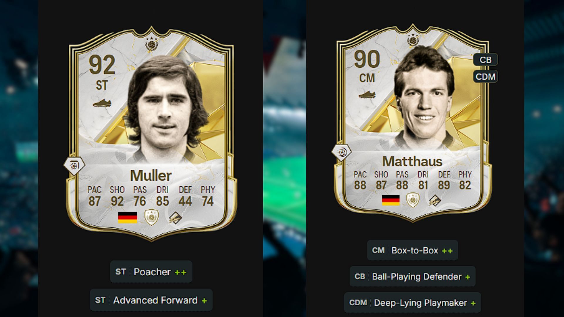 Best players of the team (Image via EA and Futwiz)