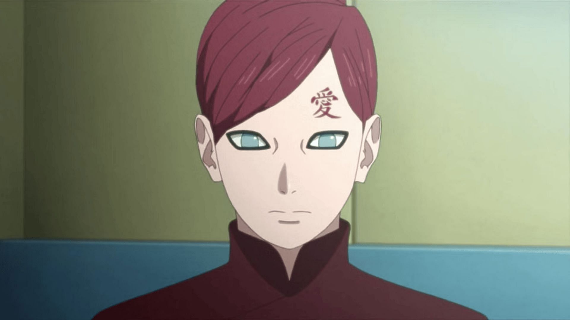 Gaara as seen in Boruto: Naruto Next Generations anime (image via Pierrot)