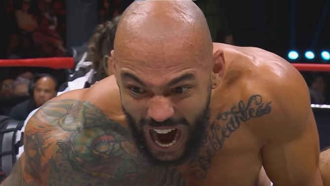 Ricochet surprisingly debuts his new finisher in AEW
