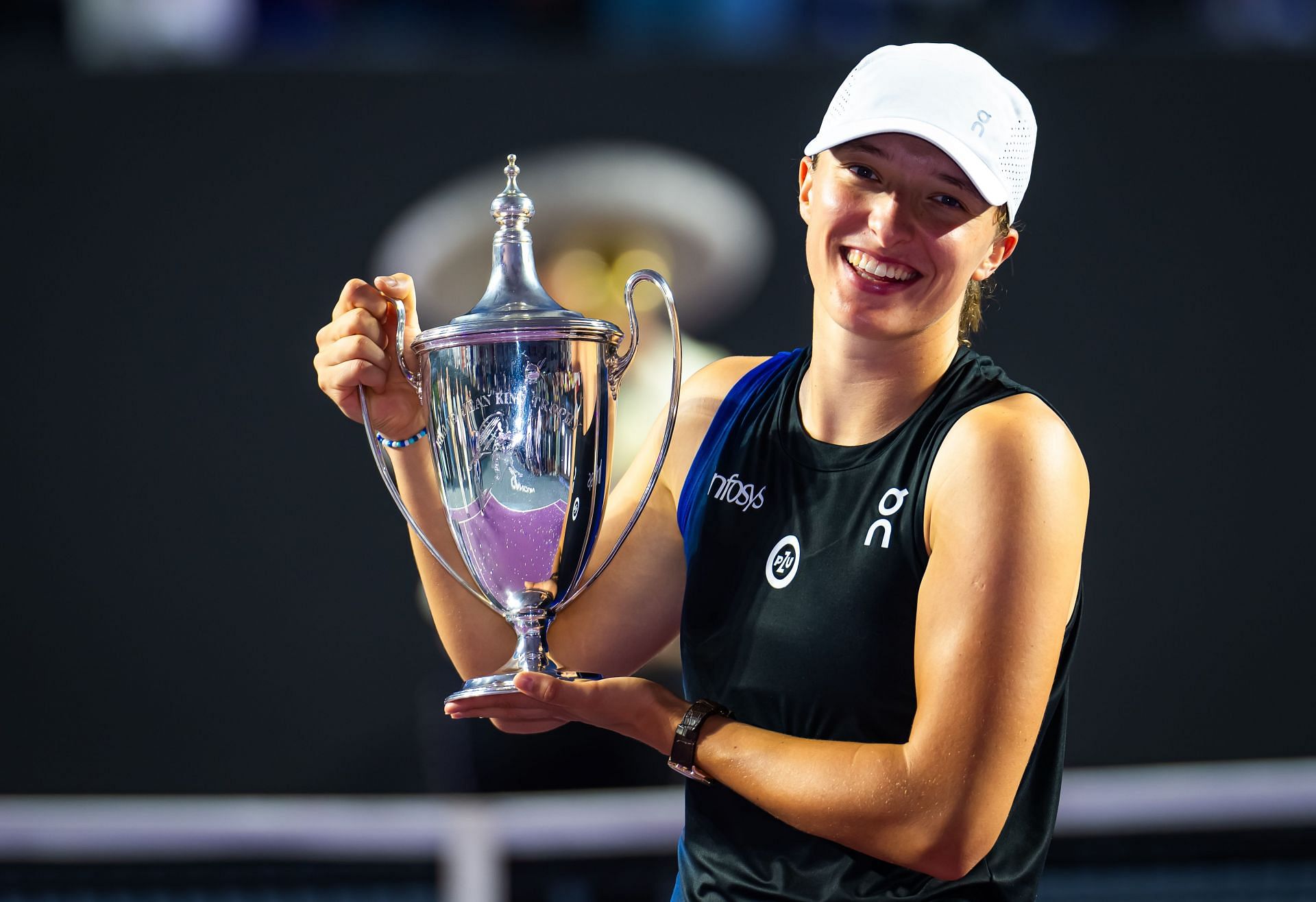 Iga Swiatek enters the 2024 edition of the WTA Finals as the defending champion (Picture: Getty)