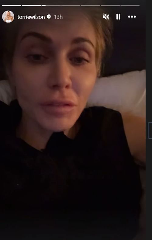 Torrie Wilson recently underwent surgery [Image via Wilson's Instagram story]