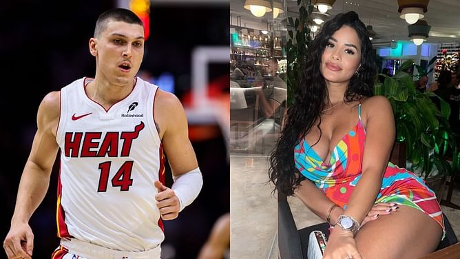 Tyler Herro's girlfriend Katye Elise Henry fangirls over Heat star's latest pic
