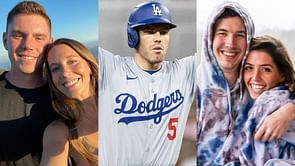 Will Smith's wife Cara, Walker Buehler's wife McKenzie, Freddie Freeman & more hyped up as Dodgers vs. Padres I-5 rivalry heats up in NLDS