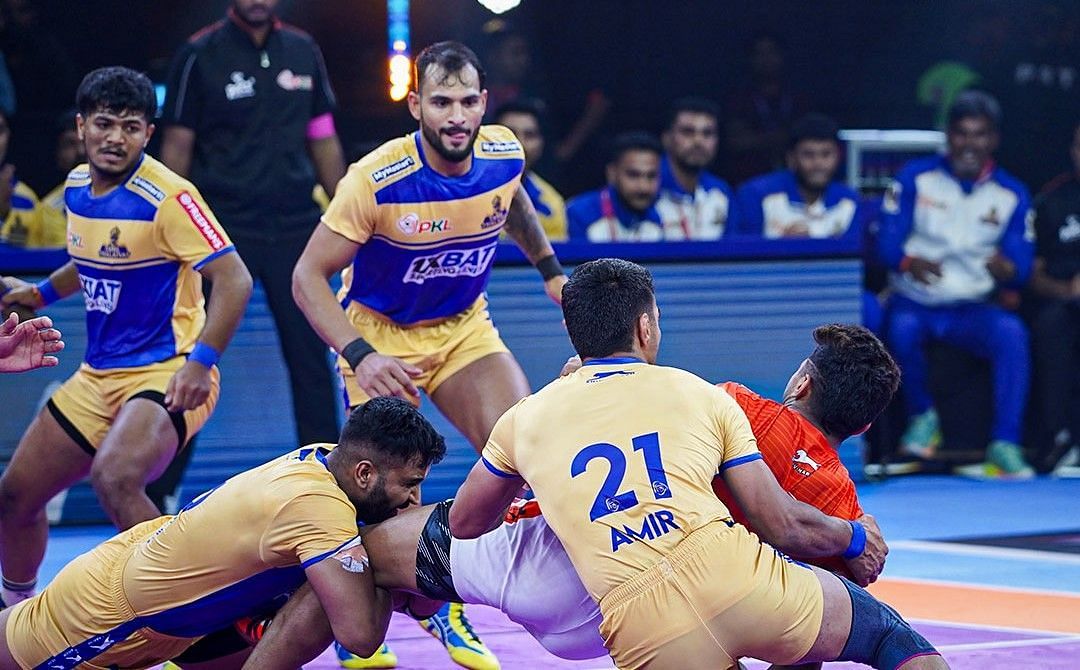 तमिल थलाइवाज काफी बेहतरीन फॉर्म में है (Photo Credit - @tamilthalaivas)