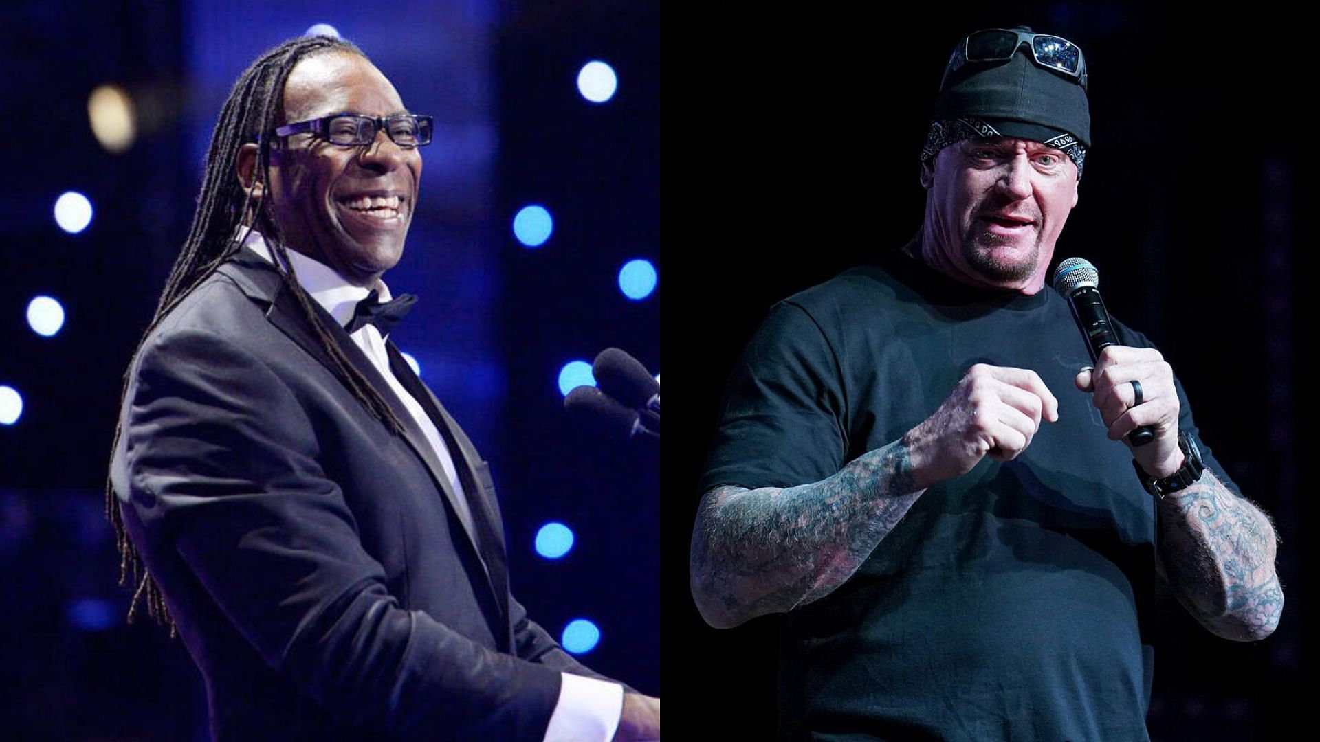 Booker T and The Undertaker are WWE Hall of Famers [Photo credits: WWE.com]