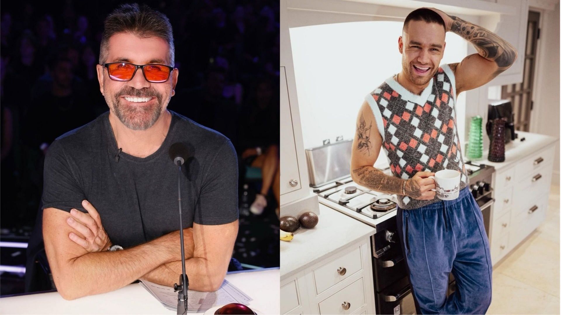 Simon Cowell &amp; Liam Payne, (Photos via @simoncowell and @liampayne/Instagram)