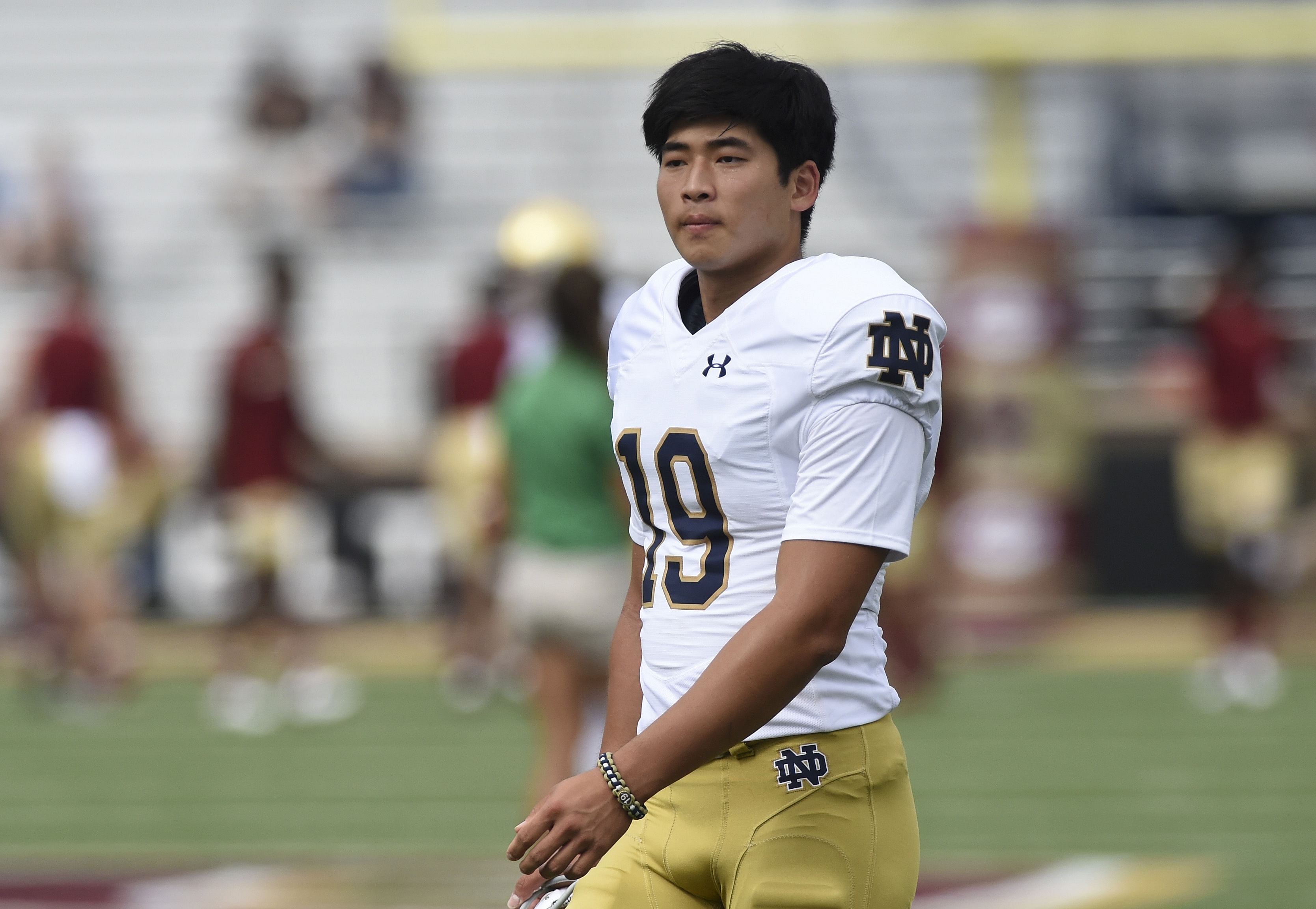 Notre Dame Fighting Irish place kicker Yoon (Credits: IMAGN)