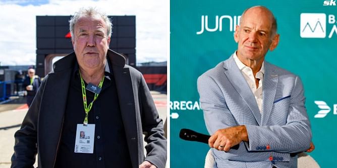 Jeremy Clarkson talks about breaking the Adrian Newey to Aston Martin transfer story 6 weeks before the official announcement