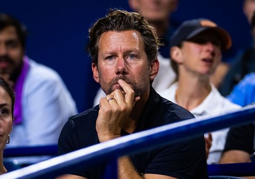 Wim Fissette at the Canadian Open 2024. (Photo: Getty)