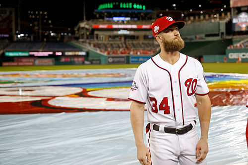 Former Washington Nationals - Bryce Harper (Photo via IMAGN)