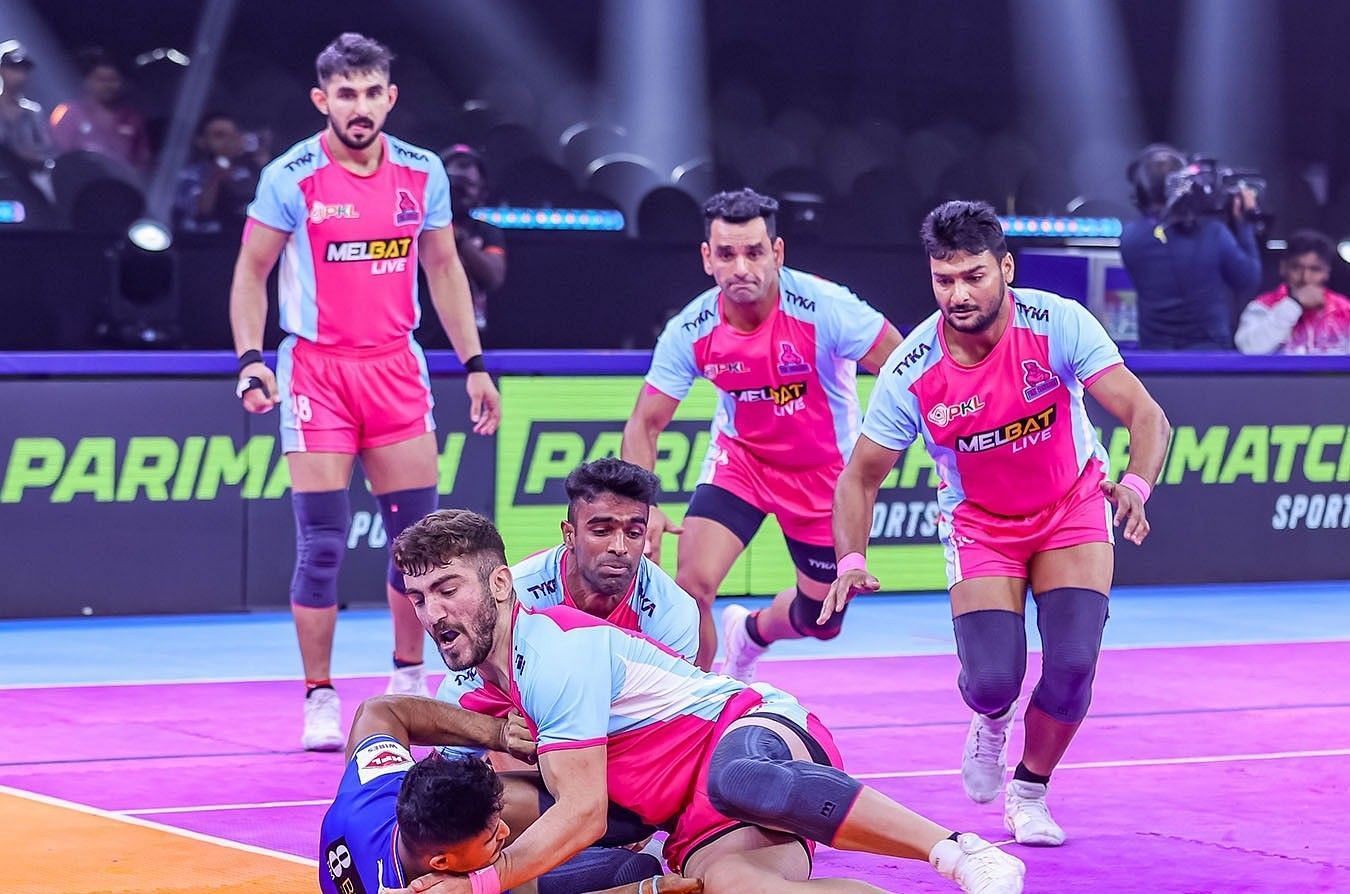 जयपुर पिंक पैंथर्स (Photo Credit - @JaipurPanthers)