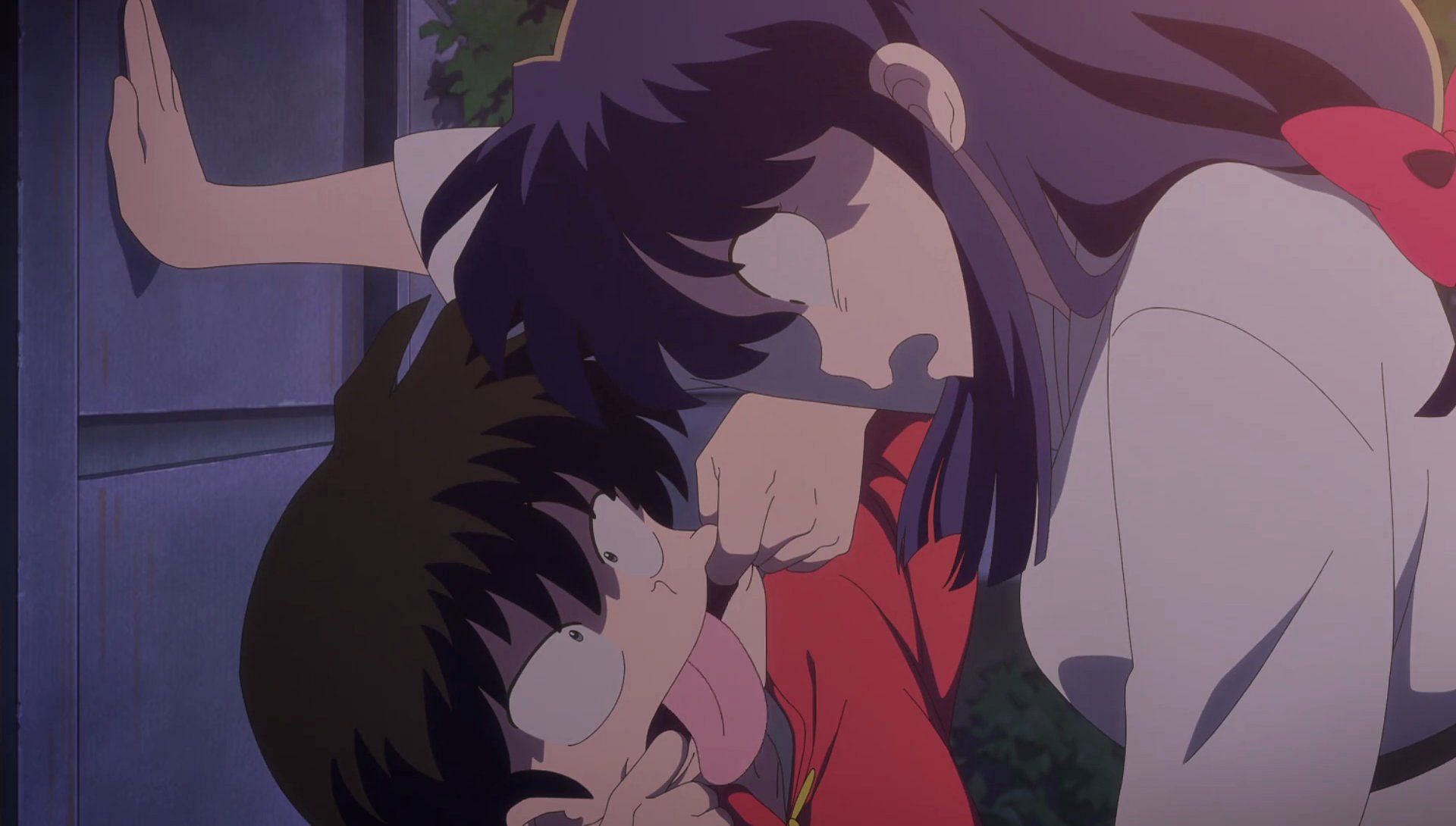 Ranma and Akane in the most recent episode (Image via MAPPA).