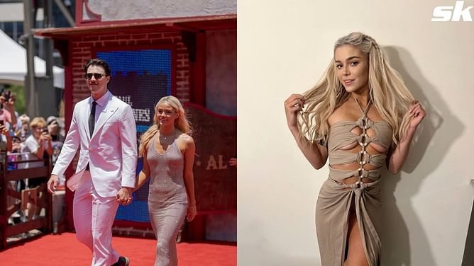 PICTURE: Paul Skenes' girlfriend Olivia Dunne debuts jet-black hair for 'spooky' Halloween get-up