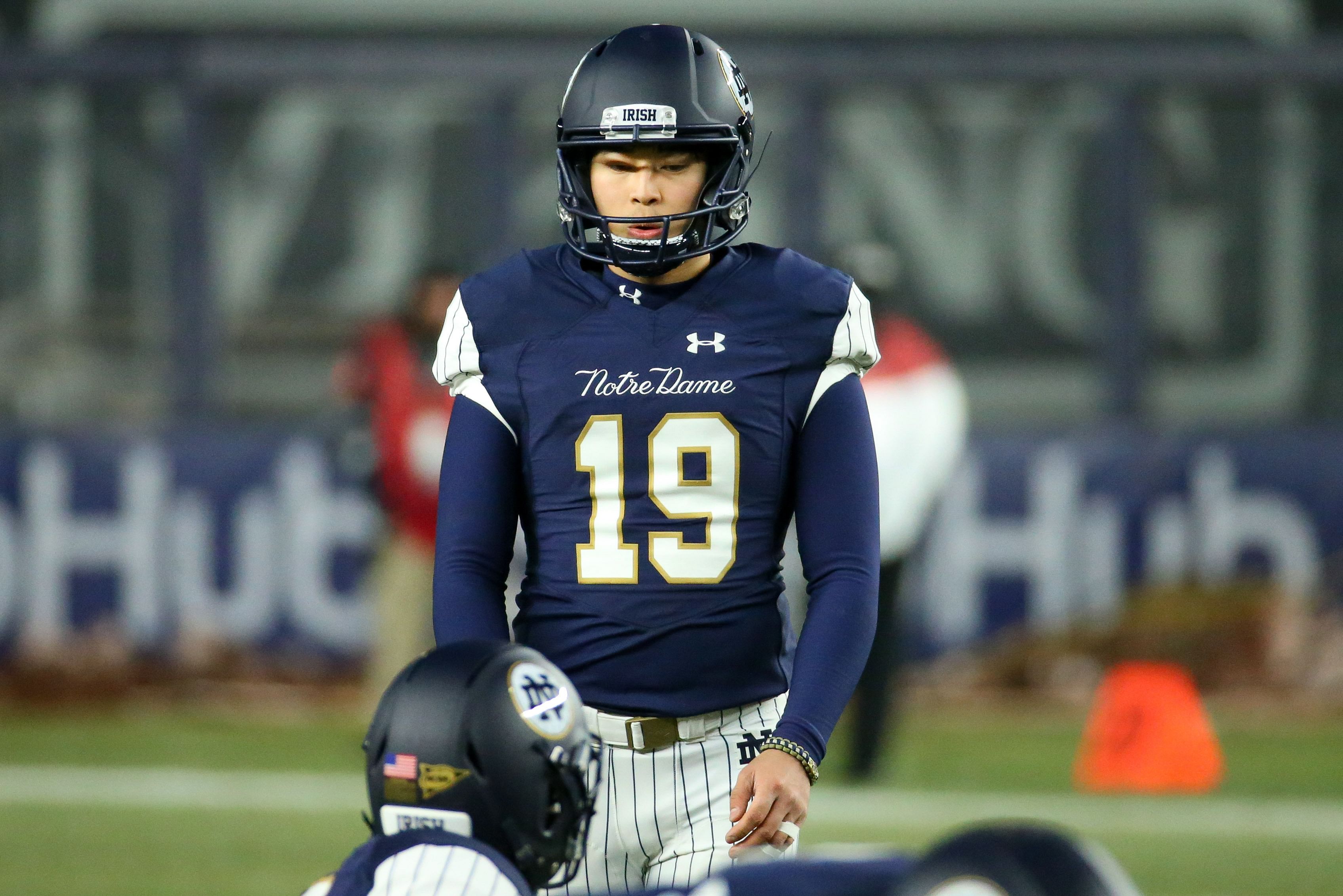 Notre Dame Fighting Irish place kicker Yoon (Credits: IMAGN)