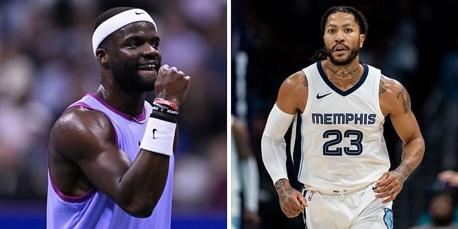 Frances Tiafoe spotlights Derrick Rose's journey to inspiring kids as a motivational speaker after his NBA career