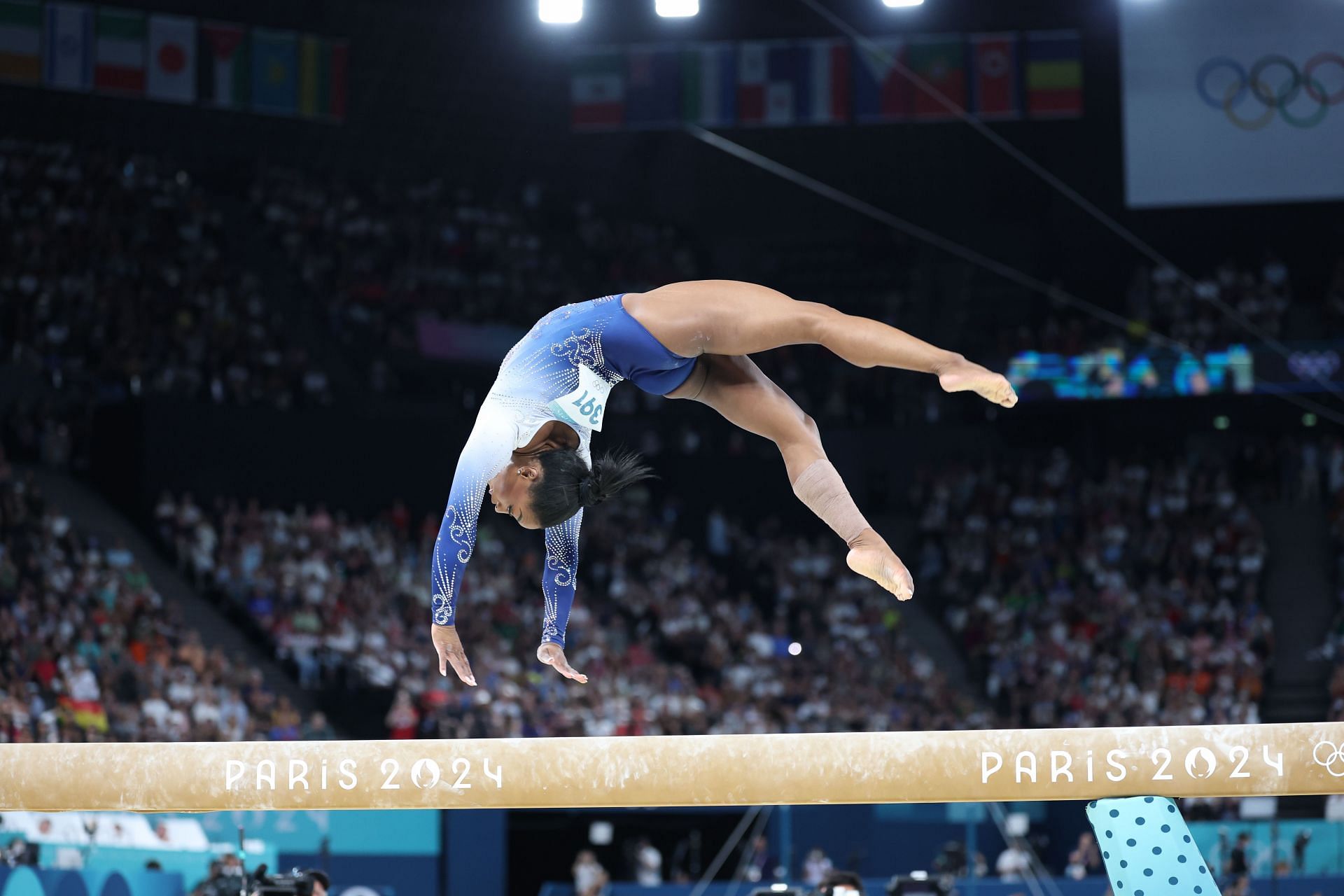 2024 Sumer Olympics - Simone Biles in action (Source: Getty)