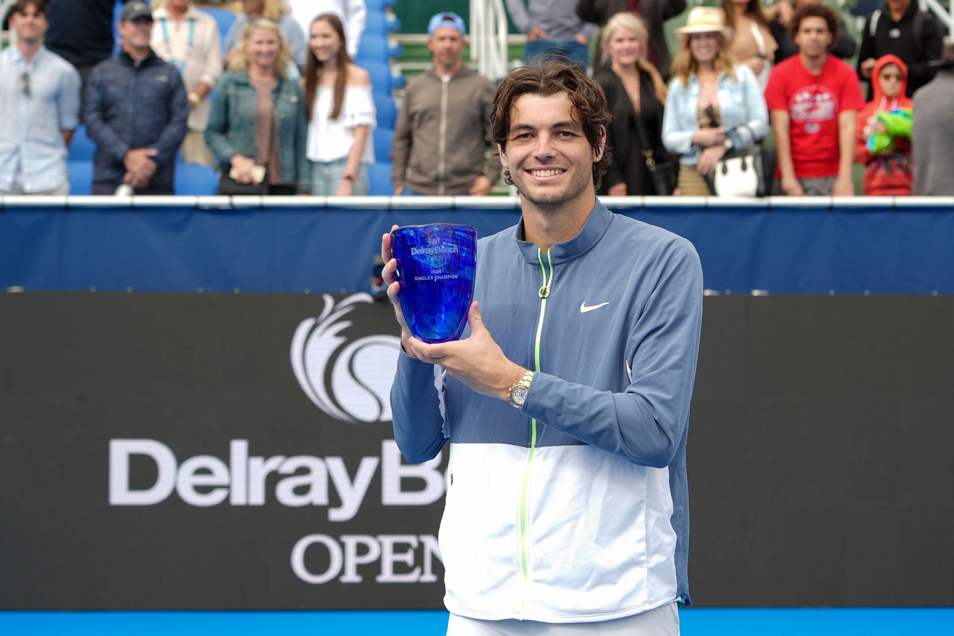 Taylor Fritz at the Delray Beach Open 2024 (Photo: Getty)