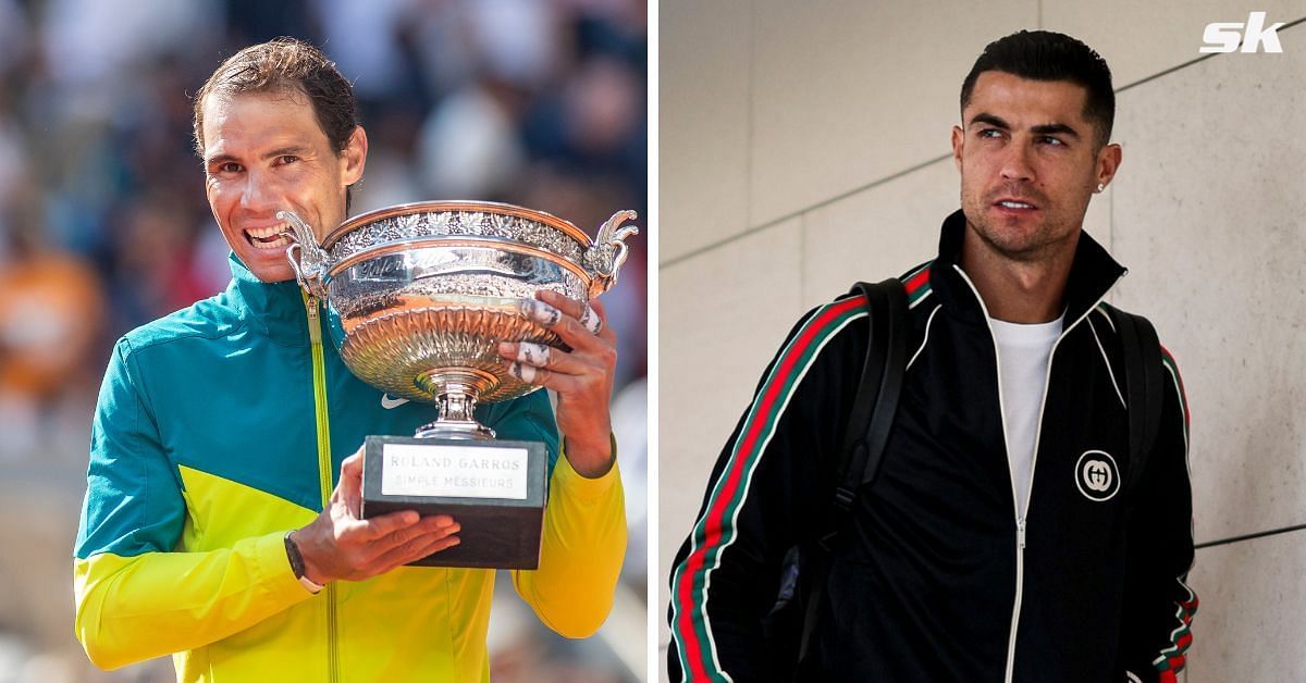 Cristiano Ronaldo sends 45-word message to Rafael Nadal after 22-time grand slam champion announces retirement (Source: Getty, Instagram/@Cristiano)