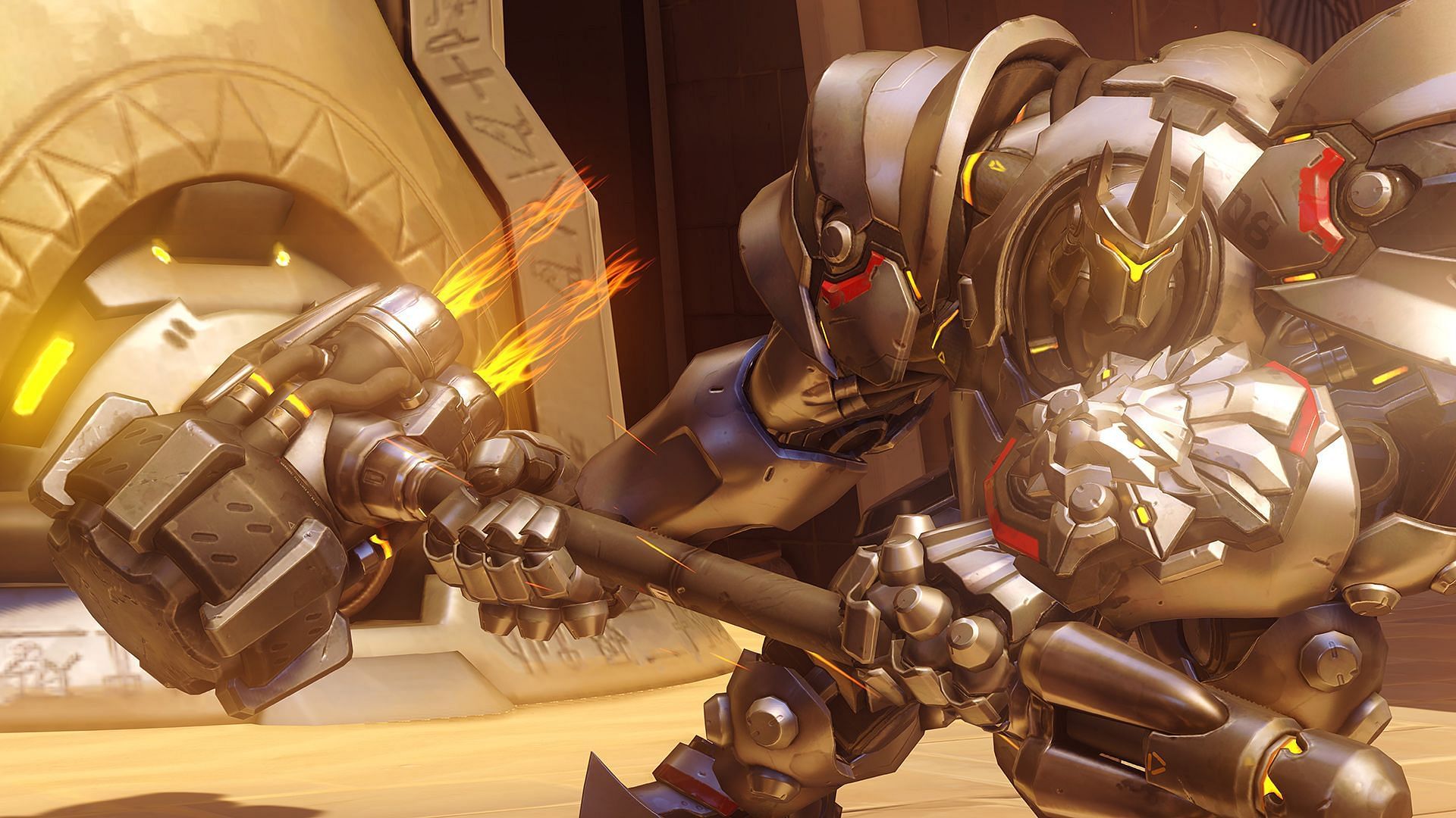 Reinhardt in Overwatch 2 (Image via Blizzard)