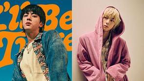 “So Rockstar Jin coded”- Fans react as BIGHIT MUSIC unveils poster for BTS' Seokjin’s pre-release track, 'I'll Be There'