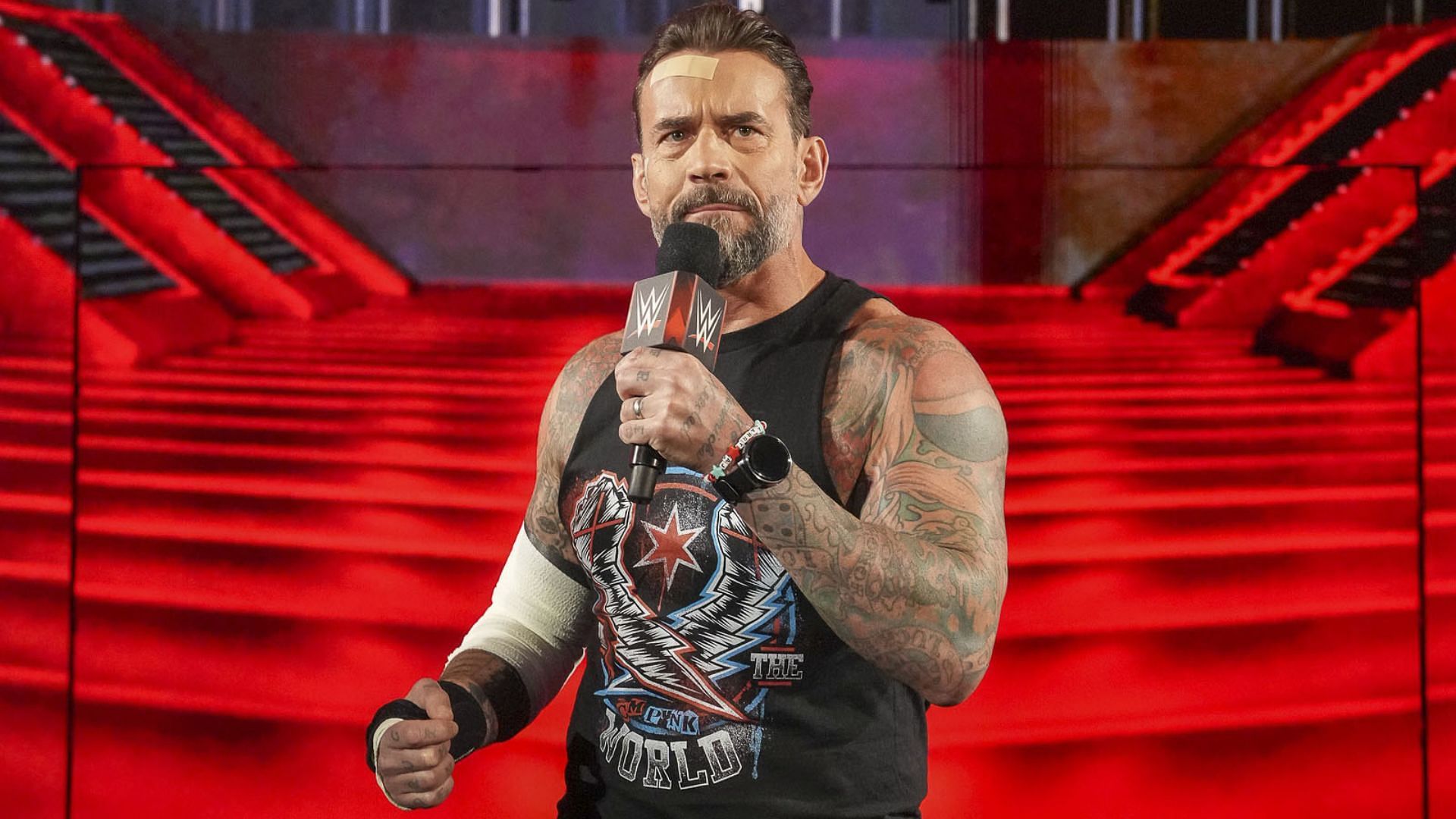 CM Punk announced he is taking time away from WWE on RAW [Credit: WWE.com]