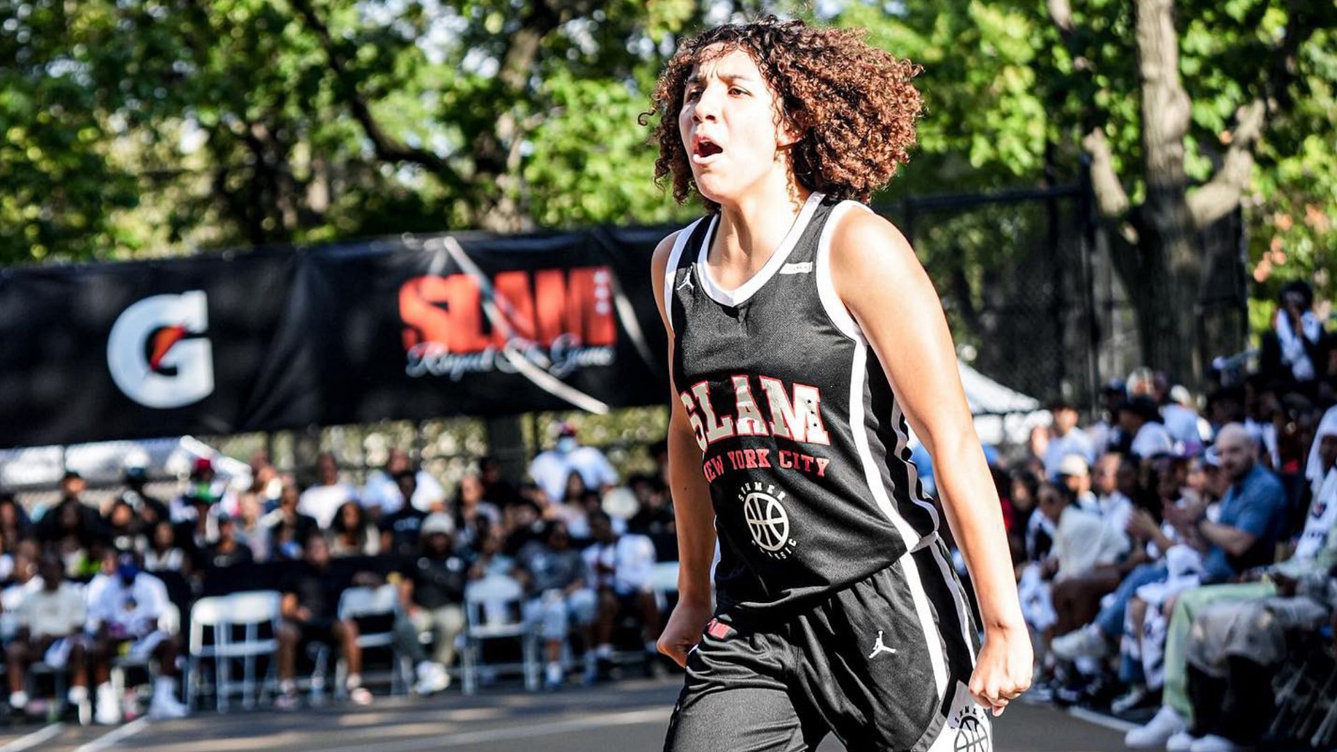 Aaliyah Chavez During Slam HS Via X(formerly Twitter)