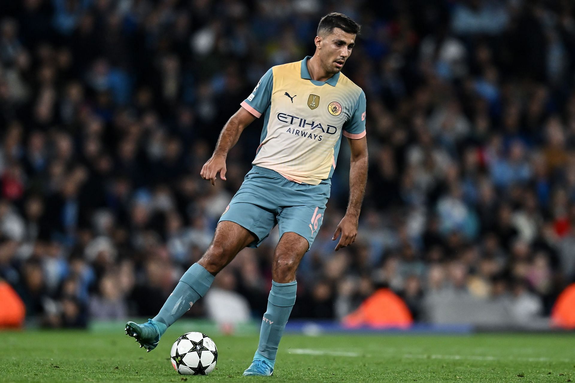 Rodri has admirers at the Santiago Bernabeu