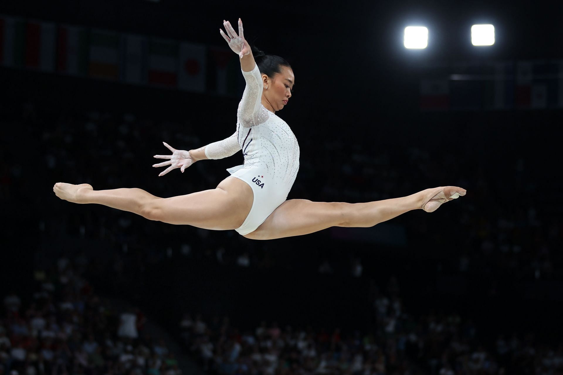 Suni Lee at the Paris Olympics [Image Source : Getty]