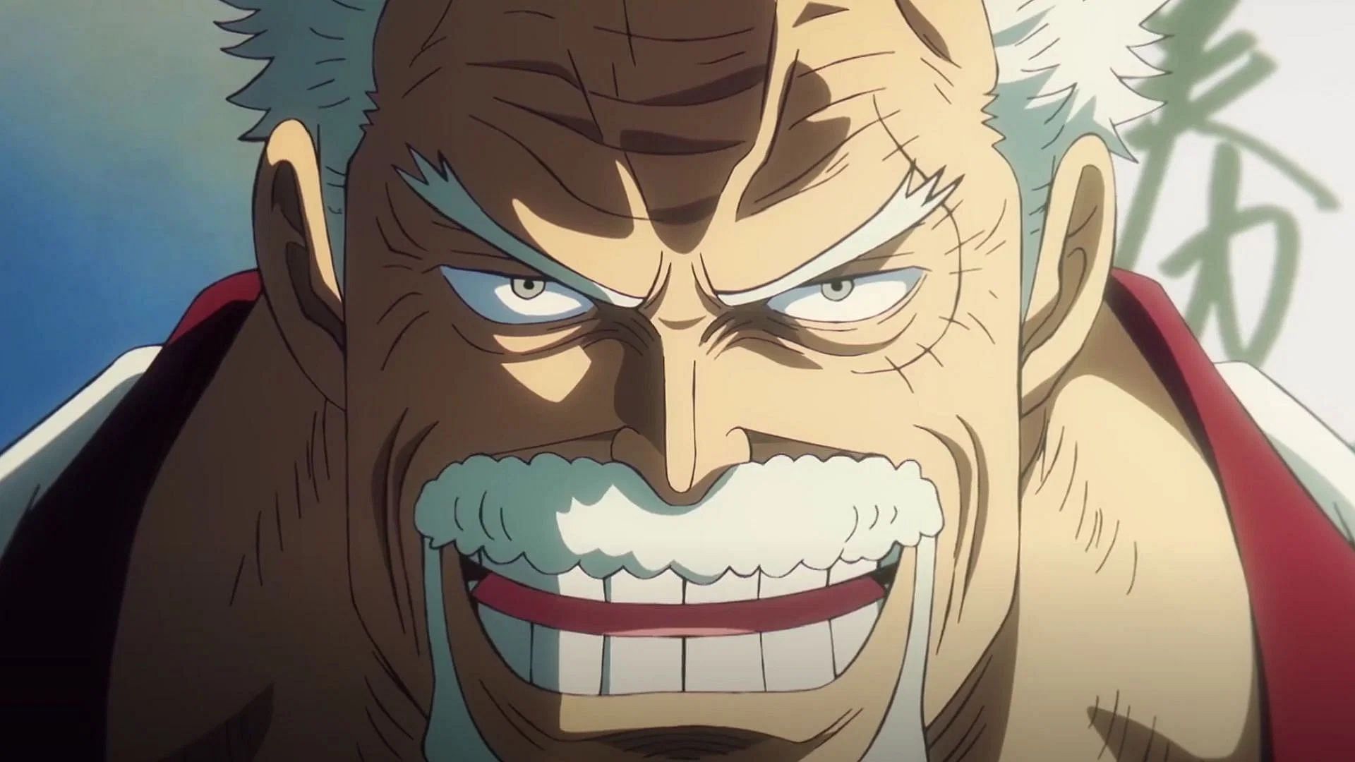 Garp as shown in One Piece anime episode 1122 (Image via Toei Animation)